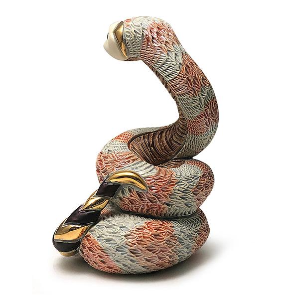 置物 白ヘビ へび 蛇 陶器 送料無料 F242 |  | 07