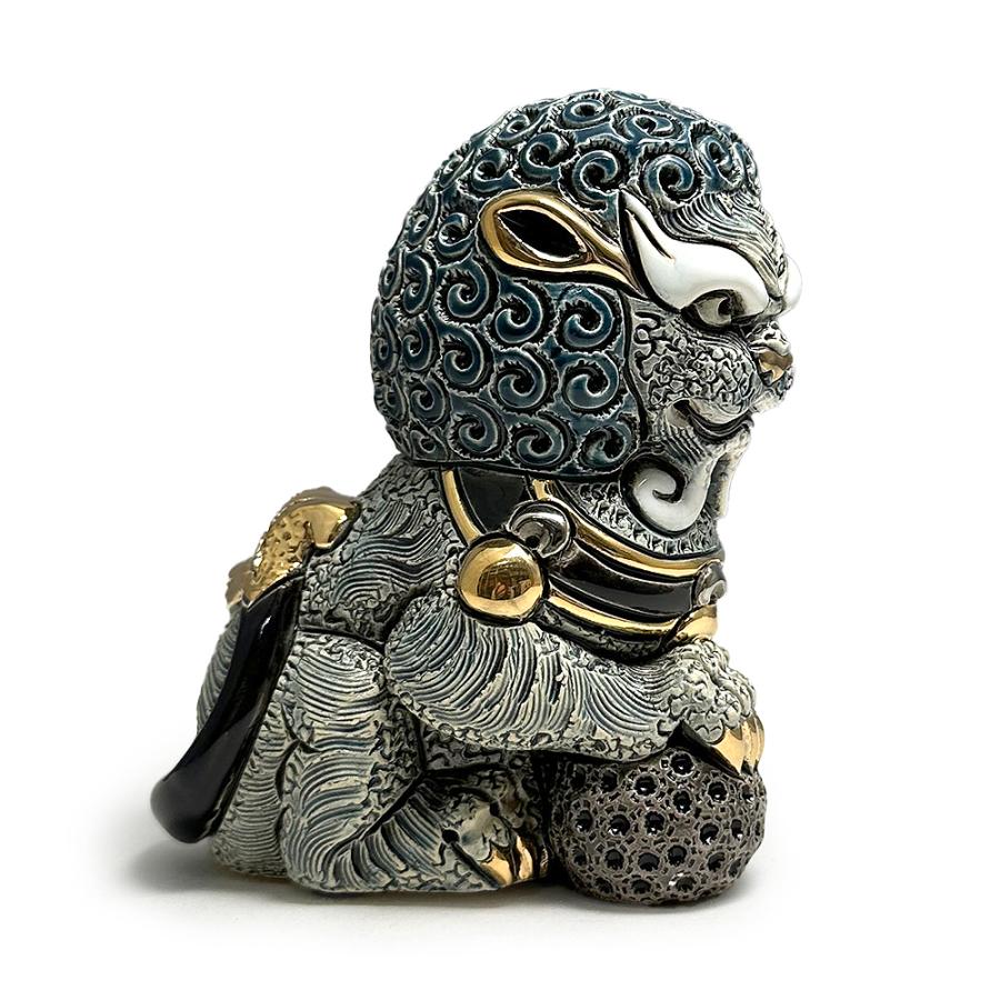 置物 イヌ いぬ 犬  狛犬 ライオン 獅子 陶器 送料無料 F249B |  | 03