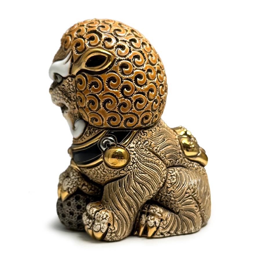 置物 イヌ いぬ 犬  狛犬 ライオン 獅子 陶器 送料無料 F249C |  | 02