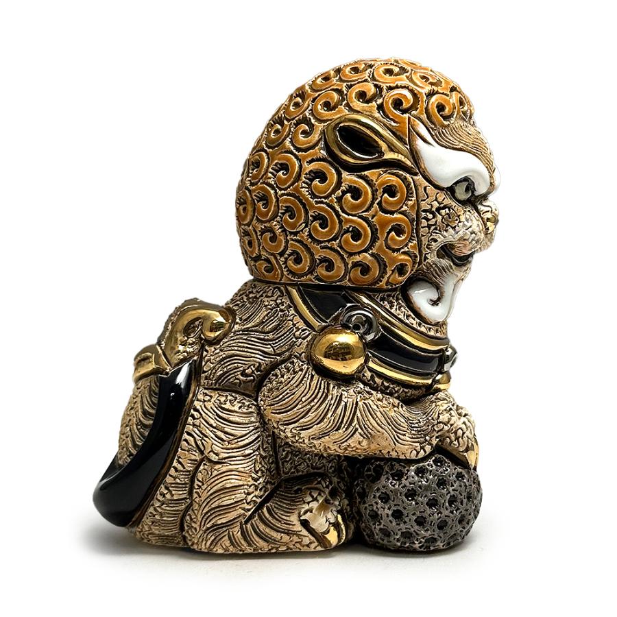 置物 イヌ いぬ 犬  狛犬 ライオン 獅子 陶器 送料無料 F249C |  | 03