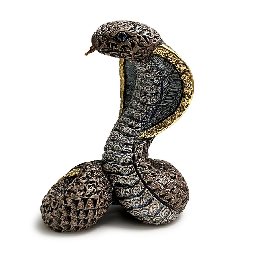 置物 ヘビ へび 蛇 コブラ 陶器 送料無料 F253 |  | 02