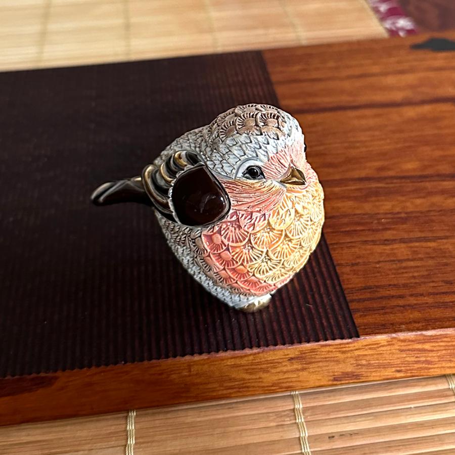 置物 トリ とり 鳥  陶器 送料無料 F255 |  | 08