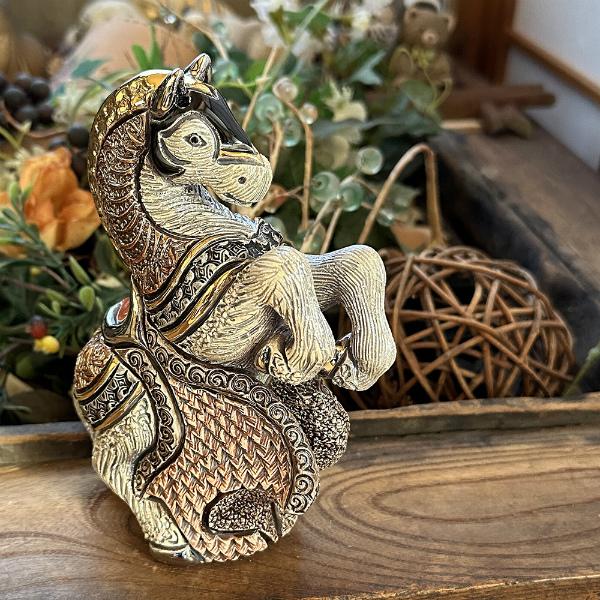 置物 ウマ うま 馬 陶器 送料無料 F258G |  | 05
