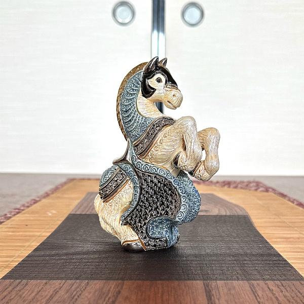 置物 ウマ うま 馬 陶器 送料無料 F258W |  | 07