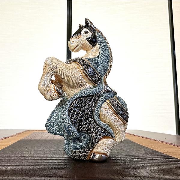 置物 ウマ うま 馬 陶器 送料無料 F258W |  | 09