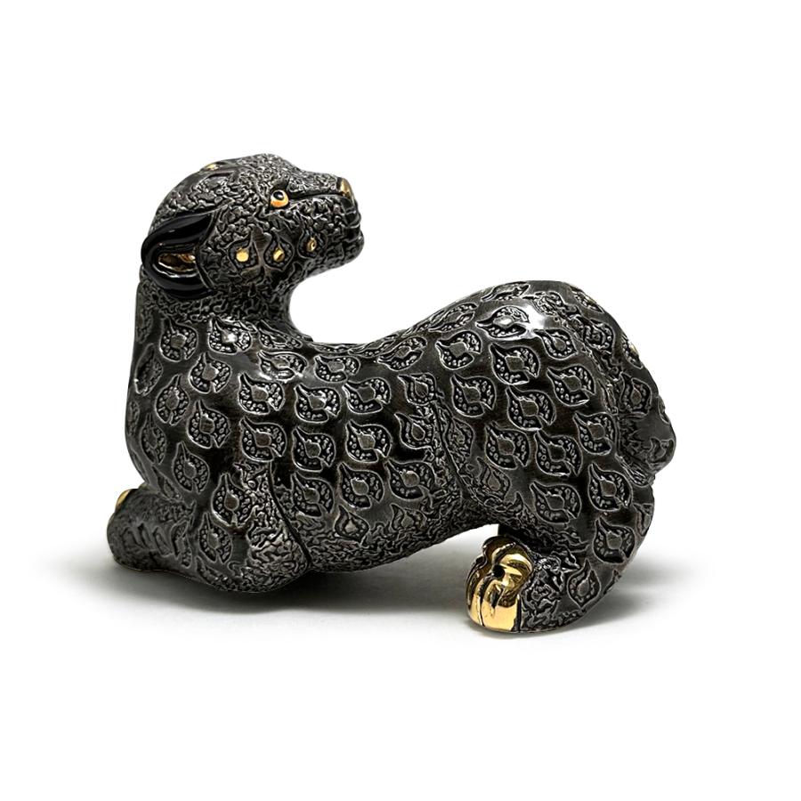 置物 パンサー ぱんさー 豹 ヒョウ ひょう 陶器 送料無料 F259 |  | 04