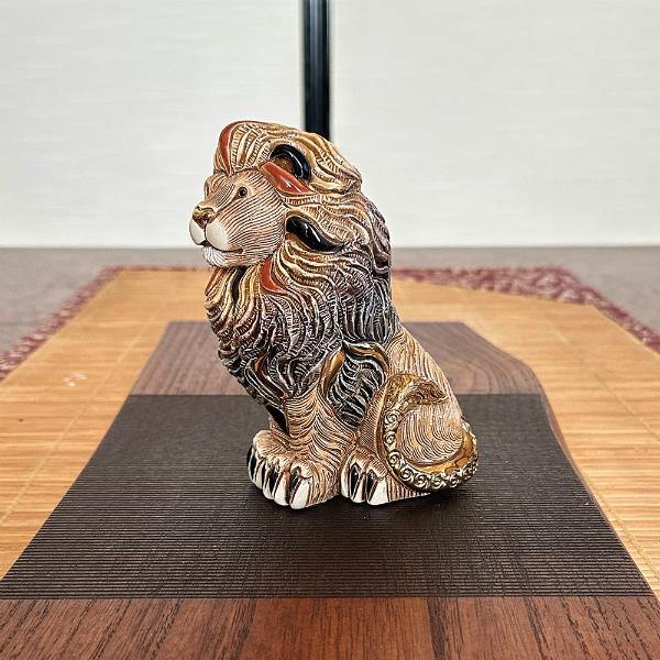 置物 ライオン らいおん 陶器 送料無料 F261 |  | 07