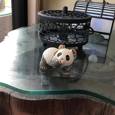 置物 パンダ ぱんだ  陶器 送料無料 F303 |  | 05