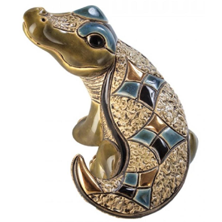 置物 ワニ わに 鰐 陶器 送料無料 F362 |  | 01