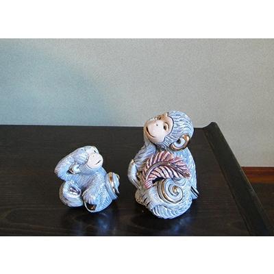 置物 サル さる 猿 陶器 送料無料 F386 : リンコナダ(日本代理店