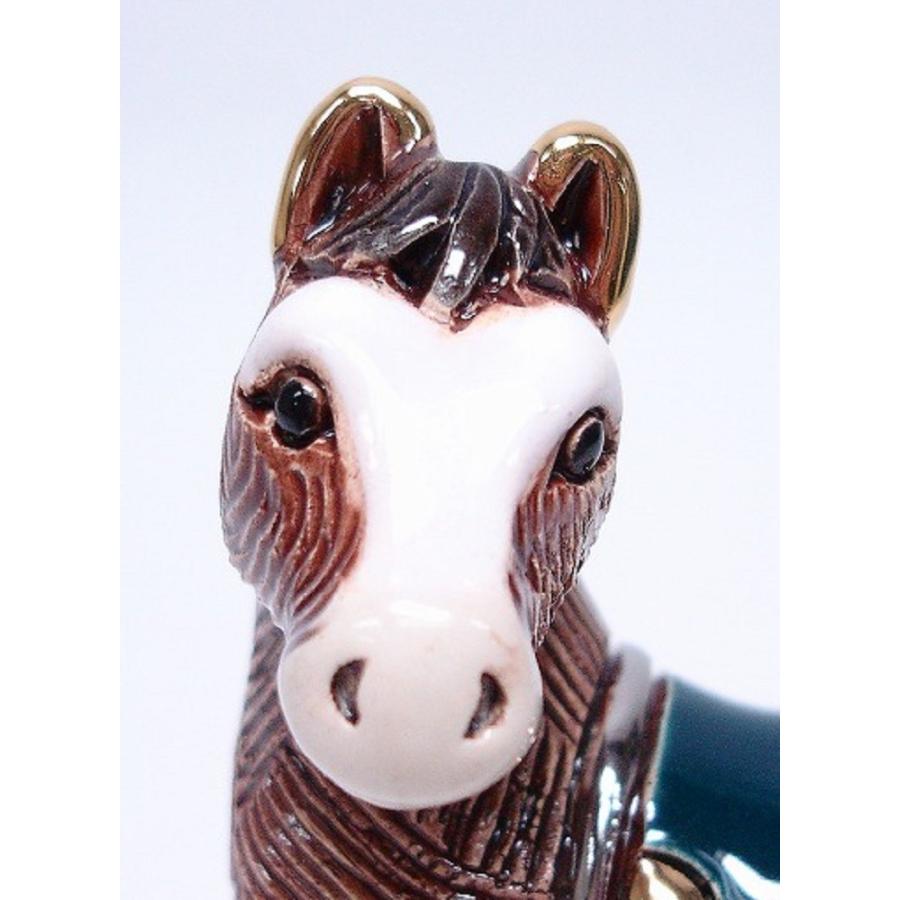 置物 ウマ うま 馬 陶器 送料無料 F391 |  | 02