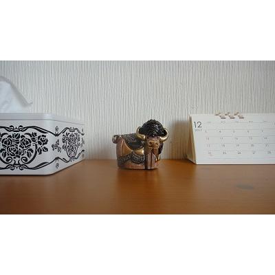 置物 ウシ うし 牛 陶器 送料無料 F401 |  | 10