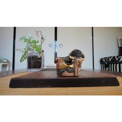 置物 ウシ うし 牛 陶器 送料無料 F401 |  | 08