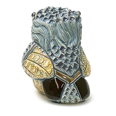 置物 フクロウ ふくろう 梟 陶器 送料無料 F405RD |  | 02