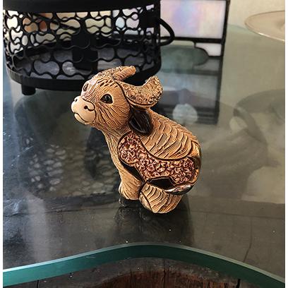 置物 ウシ うし 牛 陶器 送料無料 F429M |  | 05