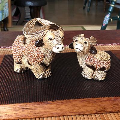 置物 ウシ うし 牛 陶器 送料無料 F429M |  | 09