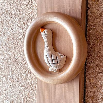 【SALE50％OFF】壁掛け フレーム オブジェ F62 動物 陶器 ガチョウ 鳥 ペット インテリア オブジェ 雑貨 おしゃれ かわいい 贈り物 プレゼント |  | 02