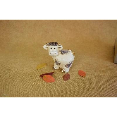 置物 ウシ うし 牛 陶器  MI17 |  | 05