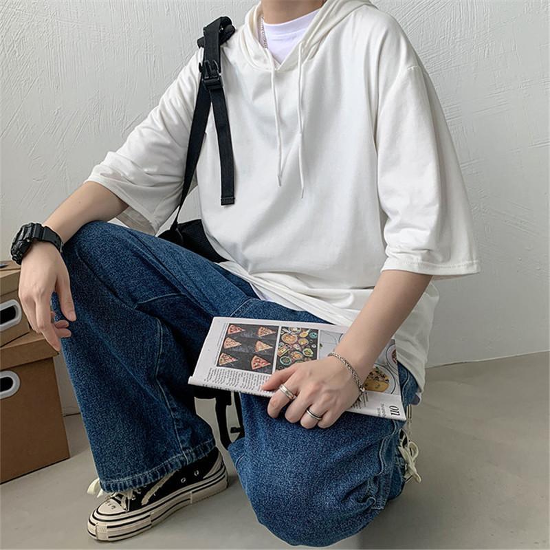 期間限定】半袖パーカー パーカー メンズ 半袖 夏 Tシャツ プル