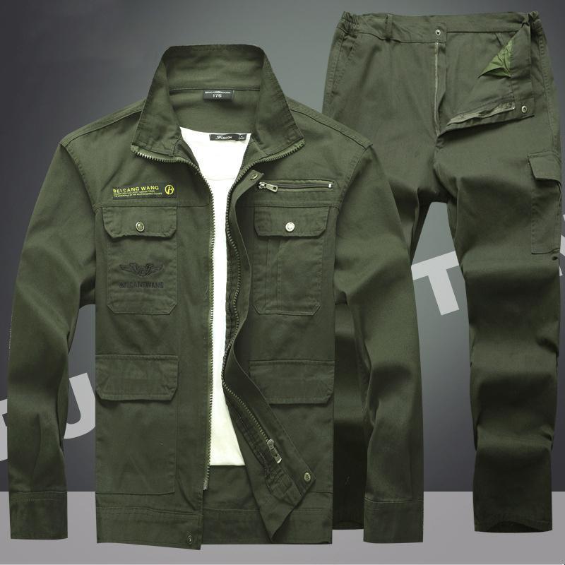 作業服 上下セット 長袖 作業着 ブルゾン パンツ ジャケット