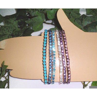 キラキラブレスレット ゴージャス 腕輪 激安上品な輝き ファッション 