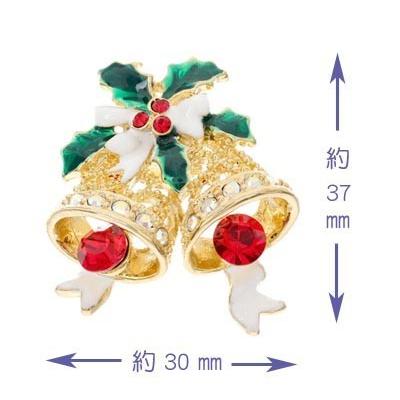 クリスマスピンブローチ ラペルピン タックピン ピンバッジ ヒイラギ