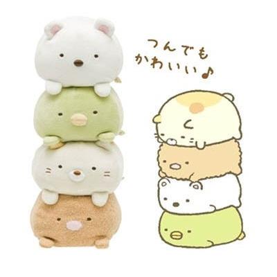 すみっコぐらし　ちびマスコット　まめマスター　ゆきやま　うつぶせ　うみっコ　パン すみっコぐらし すみっコ スーパーもーちもちぬいぐる み