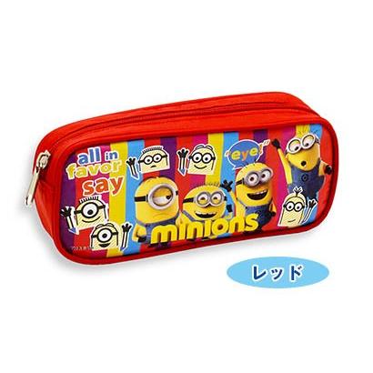 ミニオンズ ペンケース 角型ペンポーチ ペンケース 筆記具入れ 筆箱 