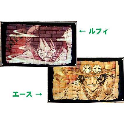 ワンピースザ・ベストショットフラッグ（全4種類）旗 壁飾り 3D