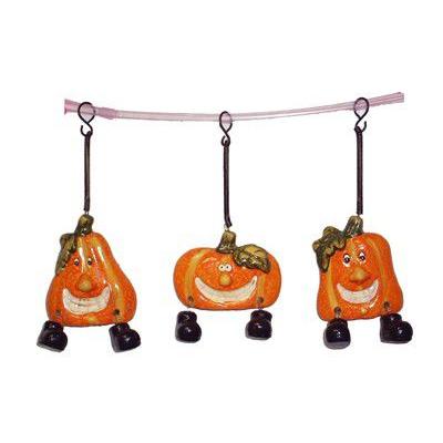 パンプキンデコレーション（5個セット）ハロウィン 飾り 陶器 かぼちゃ