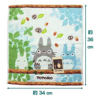 【送料込】となりのトトロ　ウォッシュタオル　２枚セット 楽天市場】メール便OK ジブリ となりのトトロ グッズ ウォッシュ