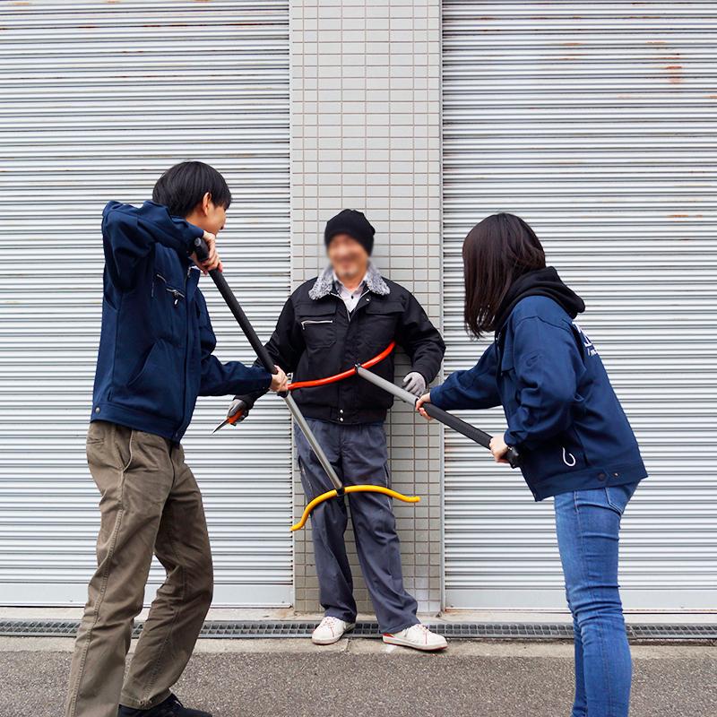 さすまた 刺股 軽量 1．3kg 170cm 防犯グッズ 護身用 不審者対策 学校