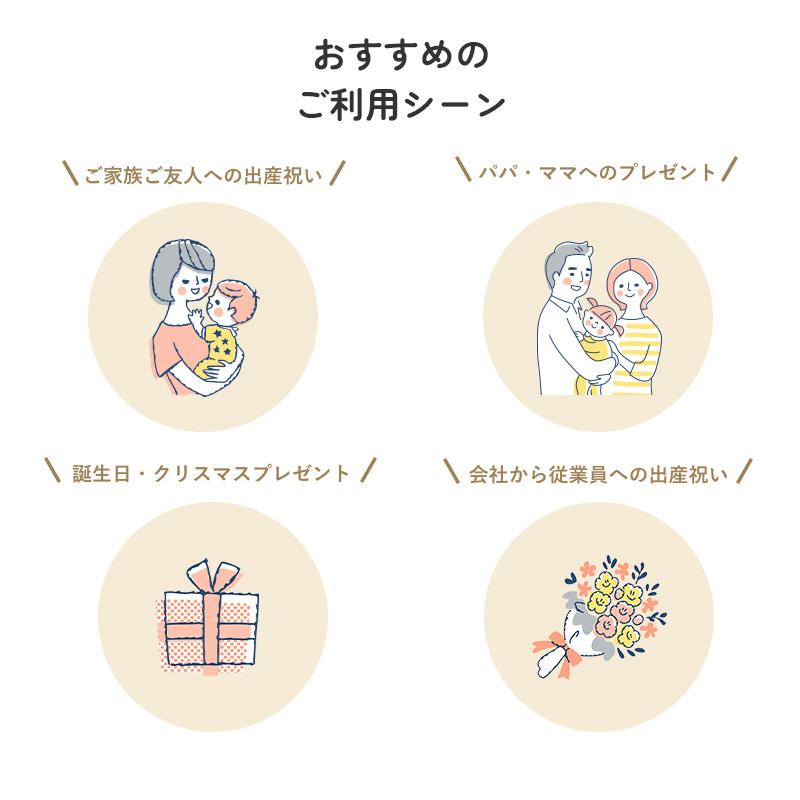 カタログギフト 出産祝い リンベル 出産 お祝い カタログ ギフト ギフトカタログ 出産祝い専用 hello! baby gift ぱんだ X891-503の画像