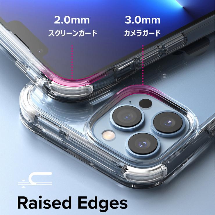☆ Ringke iPhone13 用 ケース ストラップ owers 1377 iPhone 13 Pro Ringke iPhone13 MAX ケース クリア 耐衝撃 ストラップ