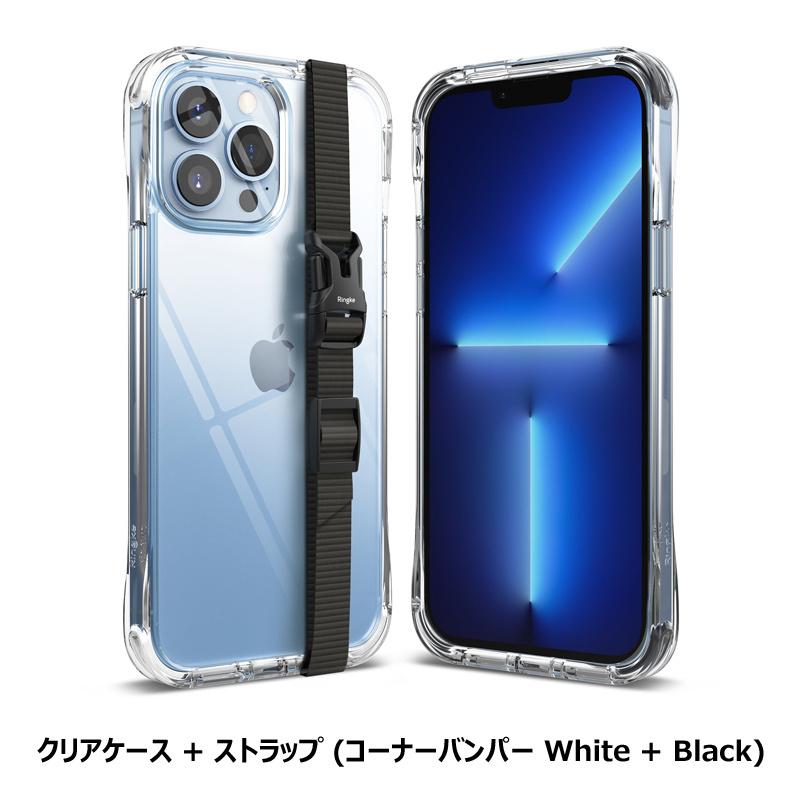 ☆ Ringke iPhone13 用 ケース ストラップ owers 1377 iPhone 13 Pro Ringke iPhone13 MAX ケース クリア 耐衝撃 ストラップ