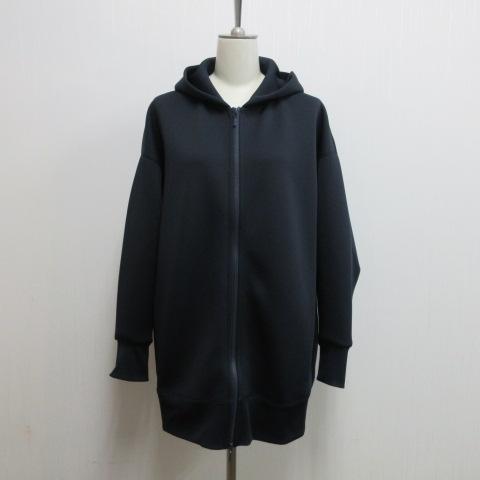 PUPULA ププラ パーカー体型カバー 寒い春 ジップアップ フード付き 