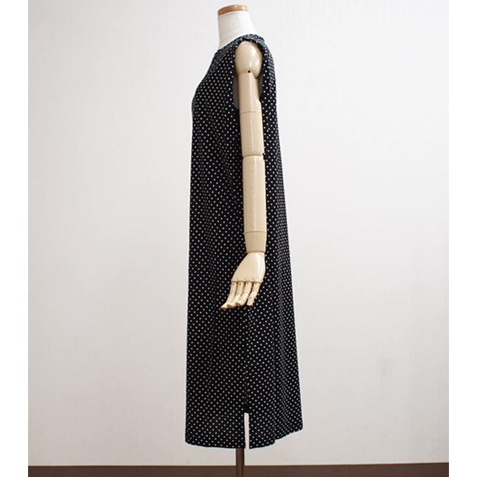 Pupula ププラ ドット柄の袖なしワンピース レディース カットソー 半袖 トップス プルオーバー チュニック 春 夏 通販 楽天 P 05bk No Name等通販リングマーケット 通販 Yahoo ショッピング