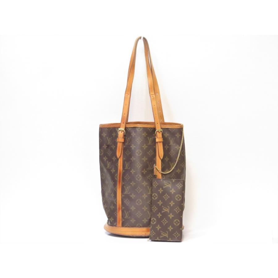 送料無料　ルイヴィトン　モノグラム　バケットGM　トートバッグ　（ポーチ/他の商品物）　M42236　LOUIS VUITTON  :18643132:りんご計画YAHOO店 - 通販 - Yahoo!ショッピング