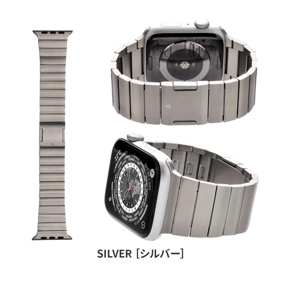 アップルウォッチ バンド メンズ マグネット ステンレス ステンレスバンド 高級AppleWatchバンド アップルバンド @ソリッド エース |  | 10