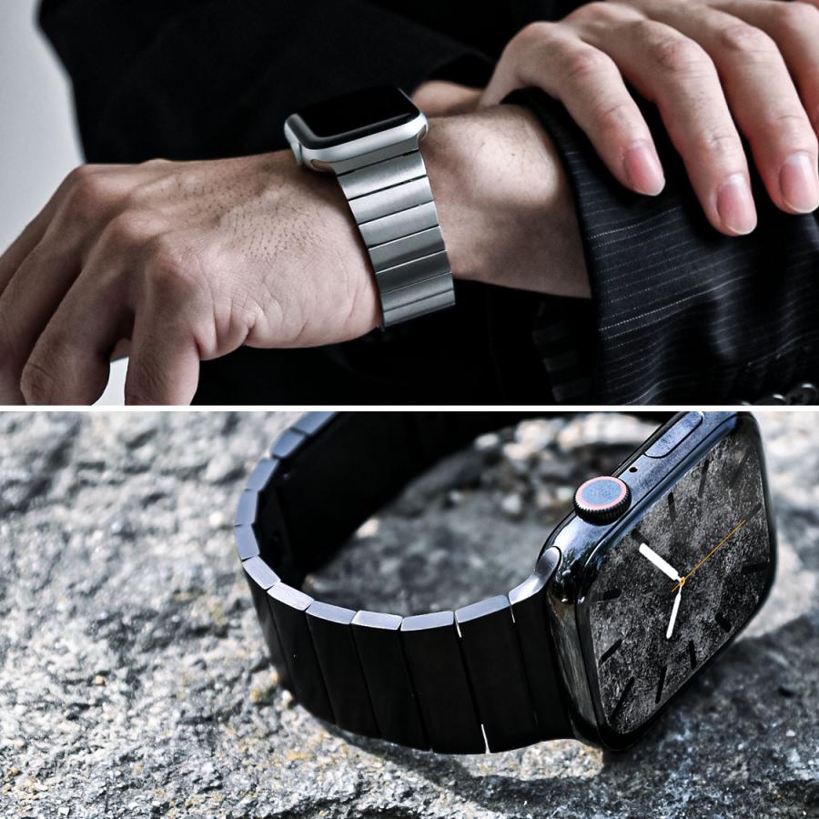 アップルウォッチ バンド メンズ マグネット ステンレス ステンレスバンド 高級AppleWatchバンド アップルバンド @ソリッド エース |  | 02