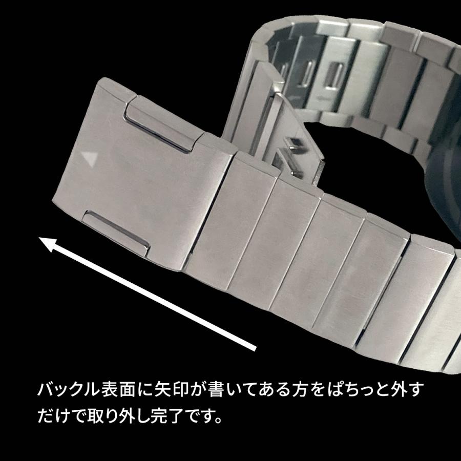 アップルウォッチ バンド メンズ マグネット ステンレス ステンレスバンド 高級AppleWatchバンド アップルバンド @ソリッド エース |  | 04
