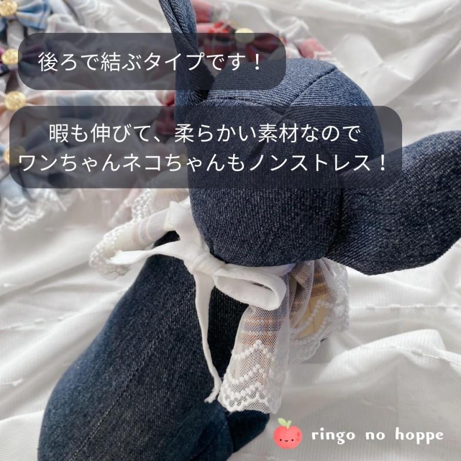 猫 ネコ 小型犬 首輪 ひな祭り イヌ 犬 猫用首輪 チェック柄 レース  