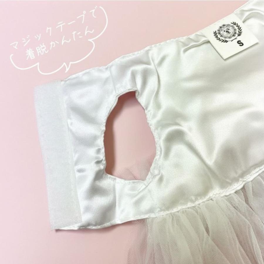 ペット 猫服 ウェディングドレス 犬服 ドッグウェア キャットウェア