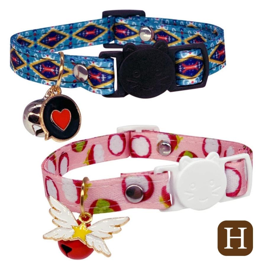 猫 首輪 鈴 セーフティーバックル 2本 調節 おしゃれ ネコ 安全 猫型バックル ねこグッズ ペット用品 |  | 10