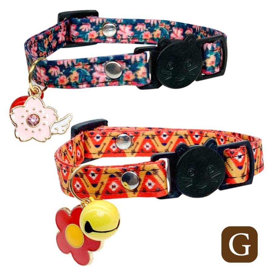 猫 首輪 鈴 セーフティーバックル 2本 調節 おしゃれ ネコ 安全 猫型バックル ねこグッズ ペット用品 |  | 09