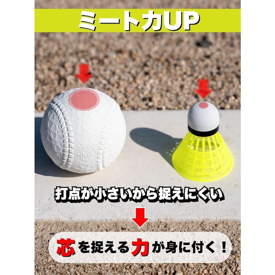 80個入りお徳用 野球専用 ファストシャトル 80個 補充用 バッティング