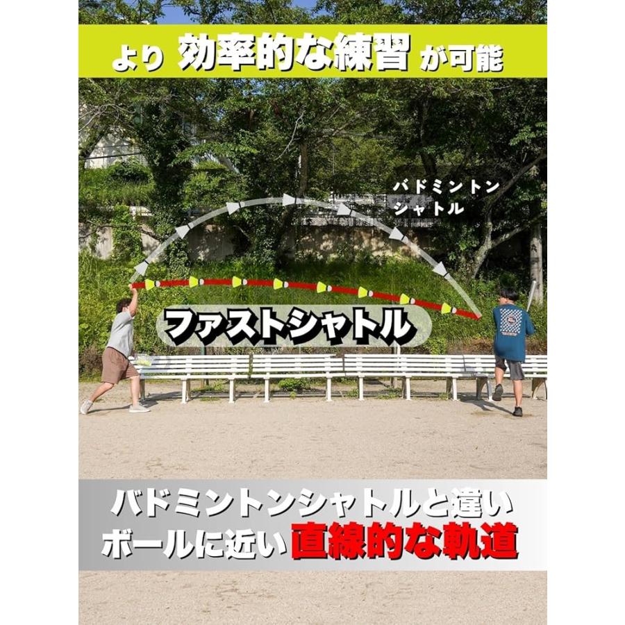 80個入りお徳用 野球専用 ファストシャトル 80個 補充用 バッティング