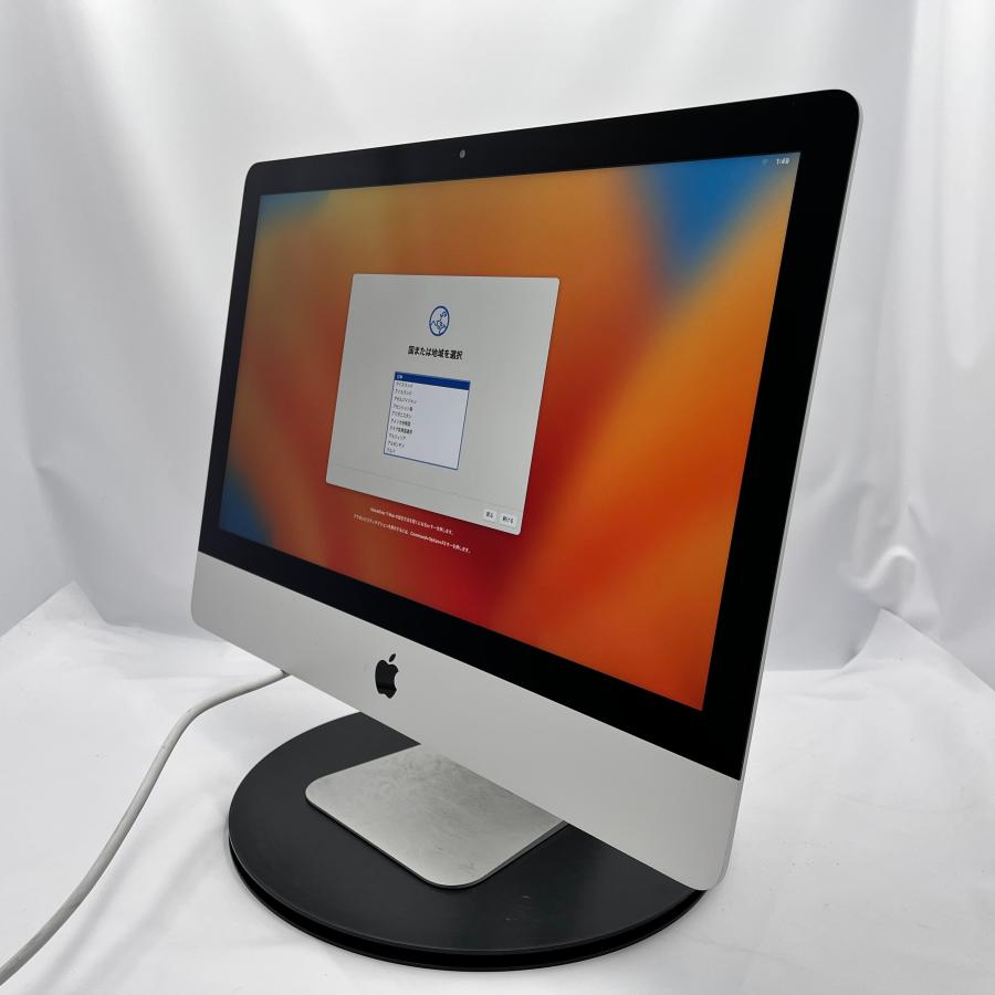 ★使用感あり★ Apple iMac (21.5-inch, 2017) [Core i5 7360U 8GB 250GB(NVMe) 21.5インチ macOS(Ventra)] 中古 一体型PC (Y3766) | iMac（Apple） | 01