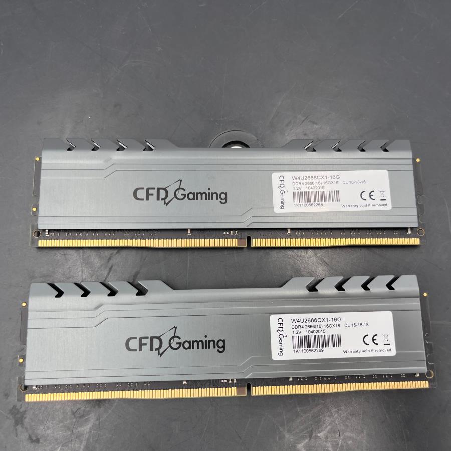 ★動作確認済み★ CFD Gaming W4U2666CX1-16G 2個セット 中古 メモリ (Y4424) | CFD販売