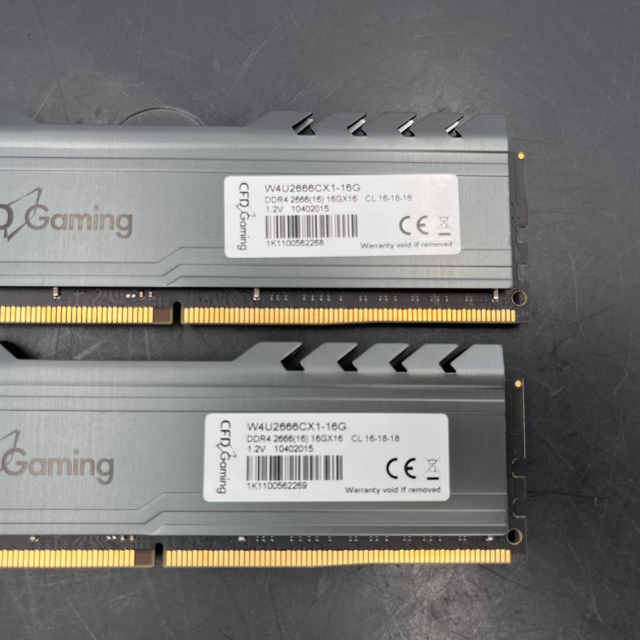 ★動作確認済み★ CFD Gaming W4U2666CX1-16G 2個セット 中古 メモリ (Y4424) | CFD販売 | 02
